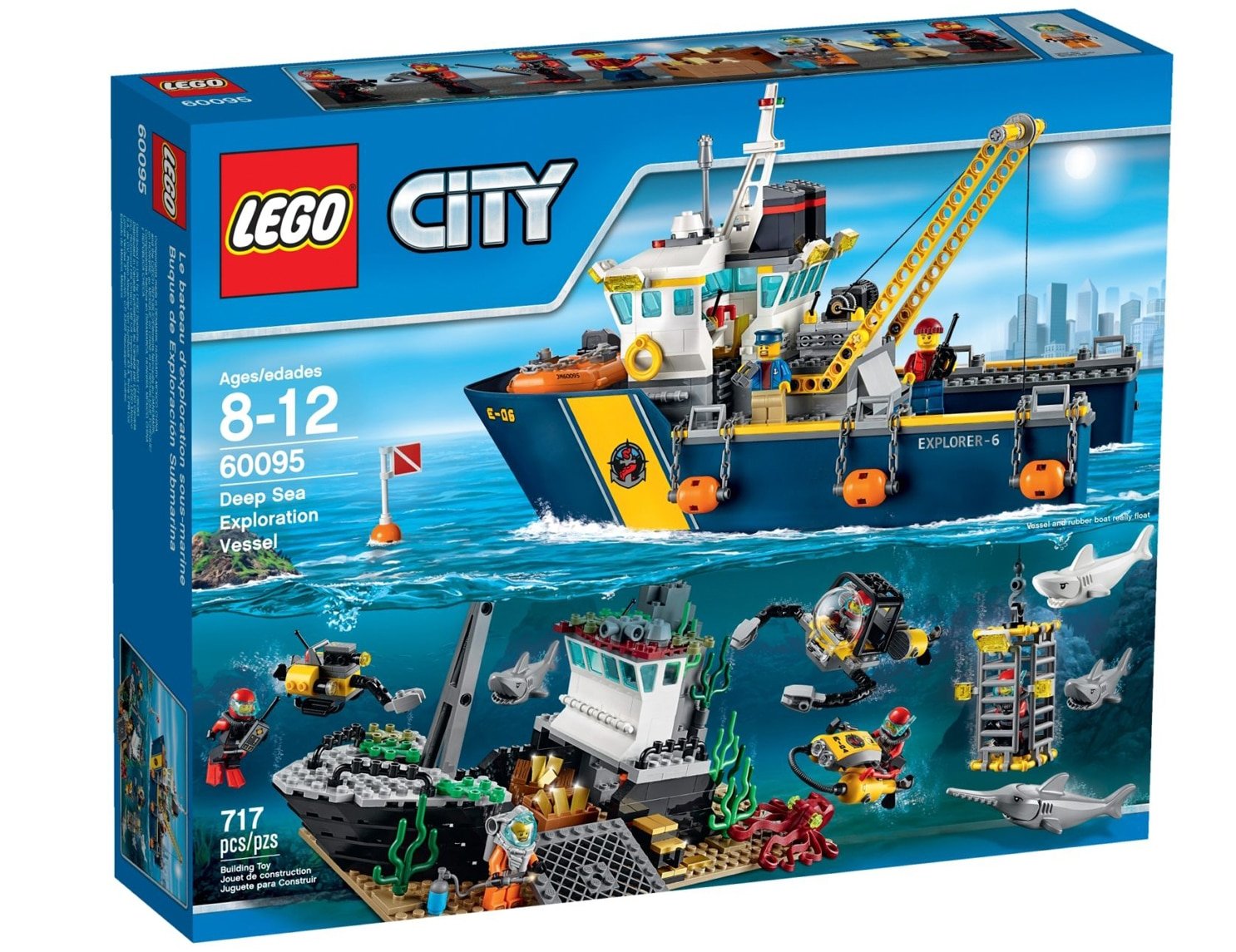 LEGO City 60095 Tiefsee Expeditionsschiff 2015 LEGO City 60095 Tiefsee Expeditionsschiff 2015