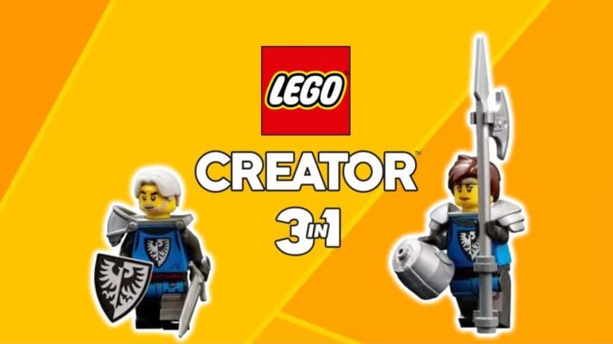 LEGO Creator 3 In 1 31120 Ritterburg