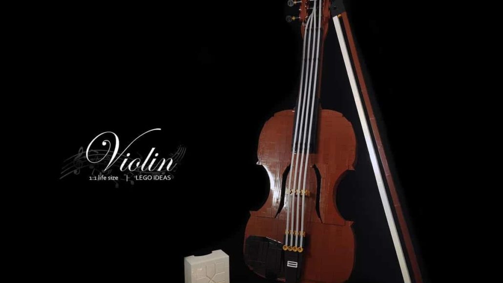 LEGO Ideas Violin (16) LEGO Ideas Violin (16)