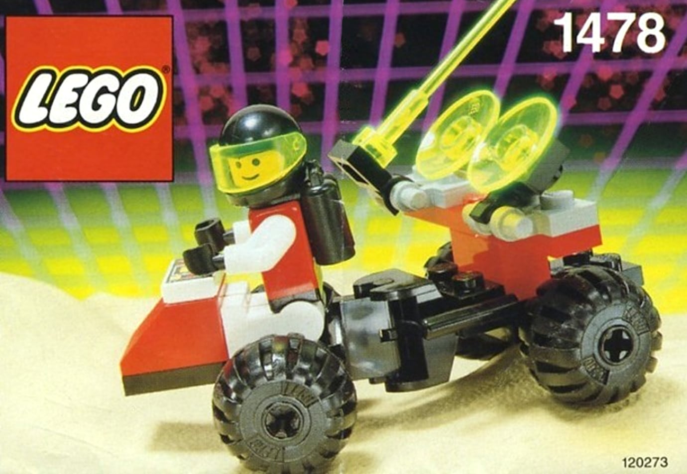 LEGO M Tron 1478 Mobile Satellite Up Link
