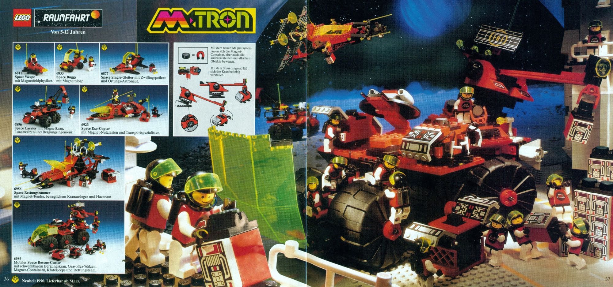 LEGO M Tron Scan Katalog Groß 1990
