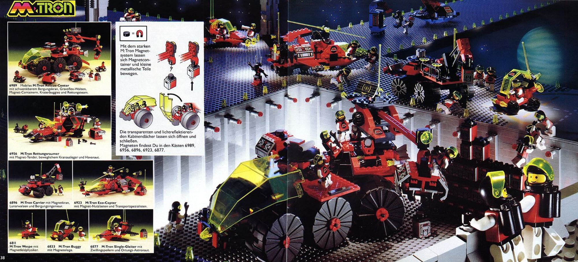 LEGO M Tron Scan Katalog Groß 1991