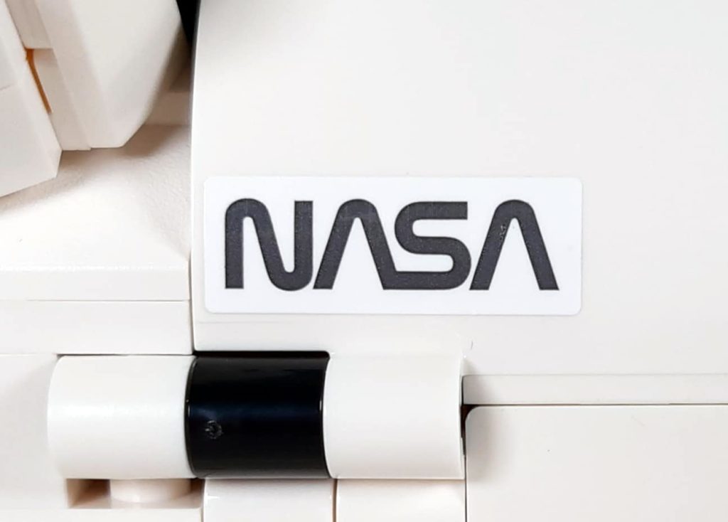 LEGO 10283 Nasa Spaceshuttle Discovery Stickerfarbe 2