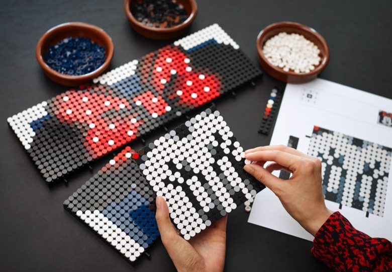LEGO 31202 Mickey ,mosaik Alternativ Motive (1)