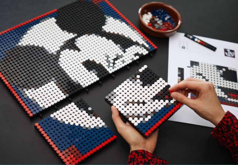 LEGO 31202 Mickey ,mosaik Alternativ Motive (3)