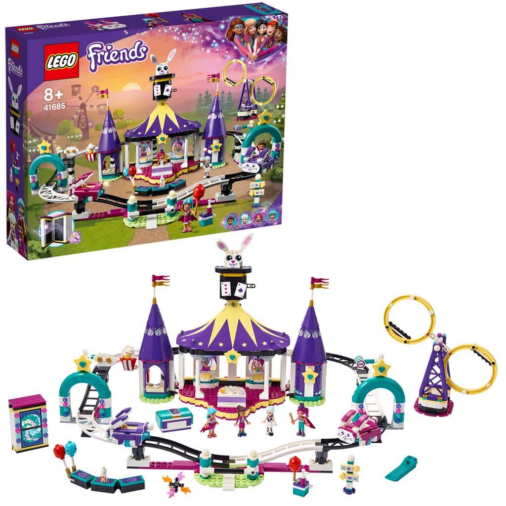 LEGO Friends 41685 Magische Jahrmarktachterbahn