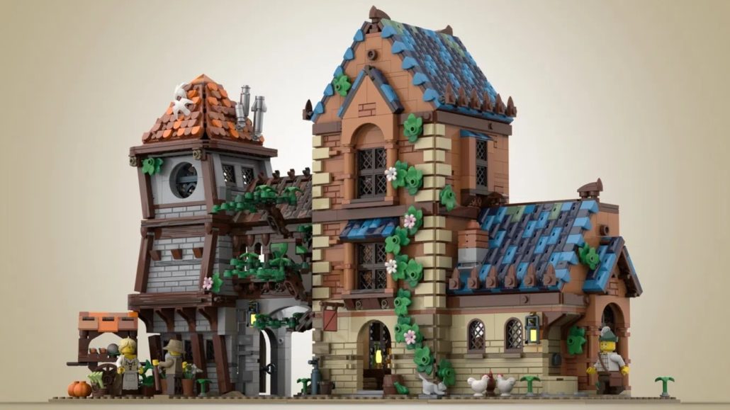 LEGO Ideas Medieval Tavern (1)
