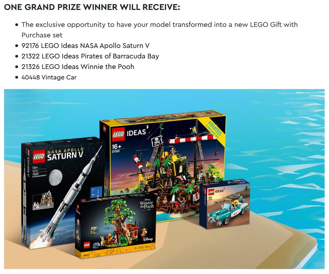 LEGO Ideas Seaside Contest Preis Gewinner