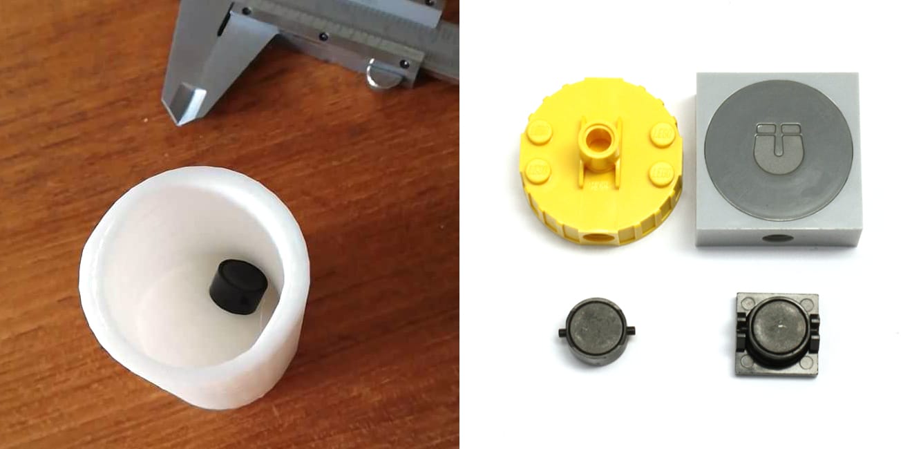 Prüfzylinder Magnete En71 1