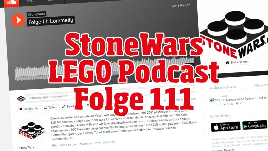 Stonewars LEGO Podcast Folge 111