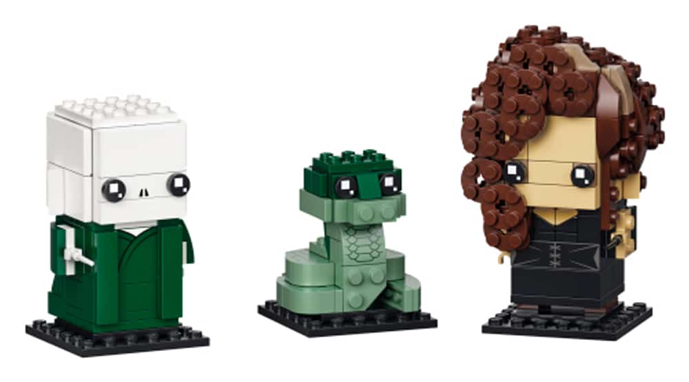 LEGO Brickheadz 40496 Voldemort Nagini Und Bellatrix