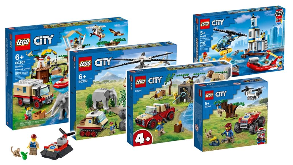 LEGO City Tierrettung Juni 2021 Update Titel