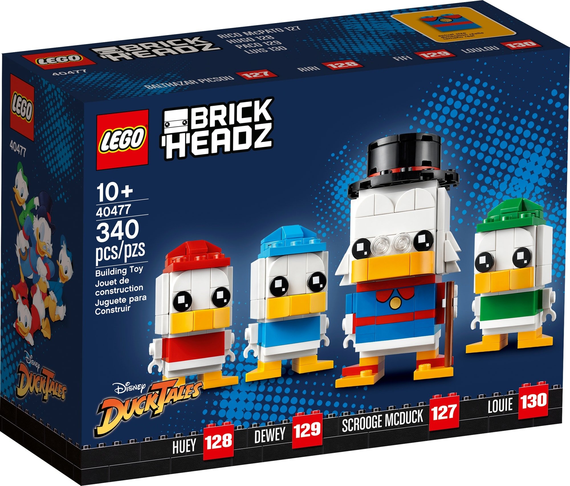 LEGO Disney 40477 Dagobert Duck, Tick, Trick & Track 2