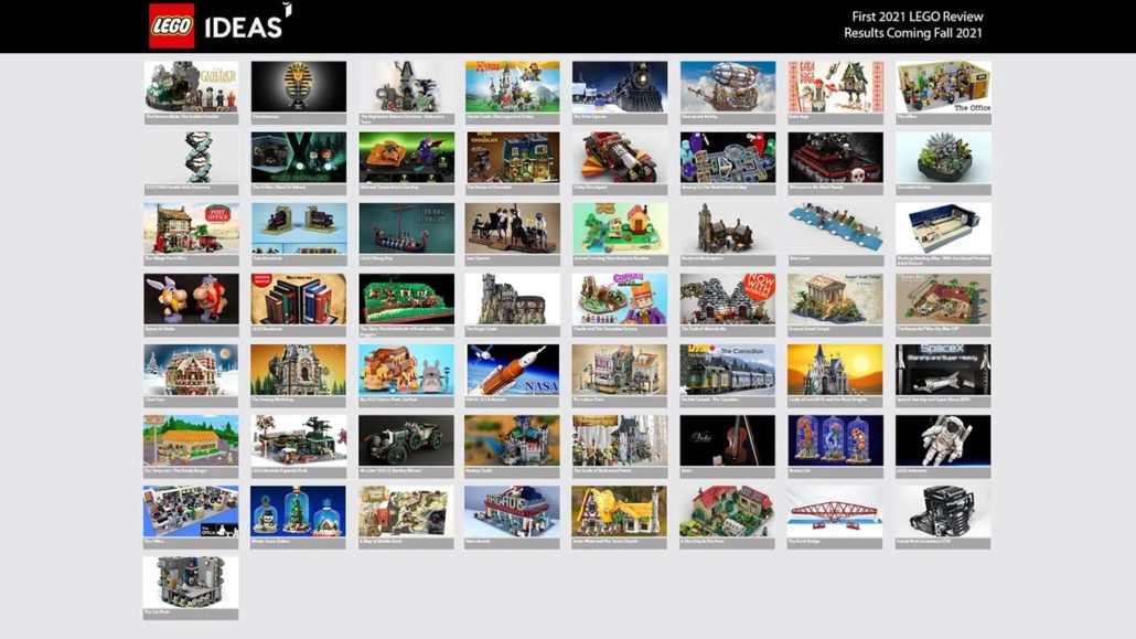 LEGO Ideas Review 1 Phase 2021 LEGO Ideas Review 1 Phase 2021