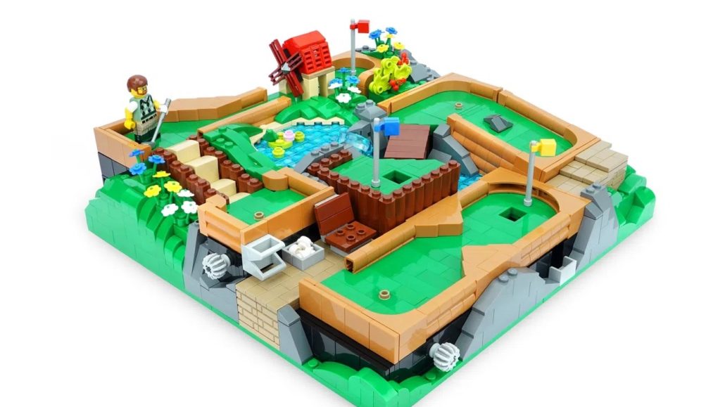 LEGO Ideas Working Minigolf Course (1)