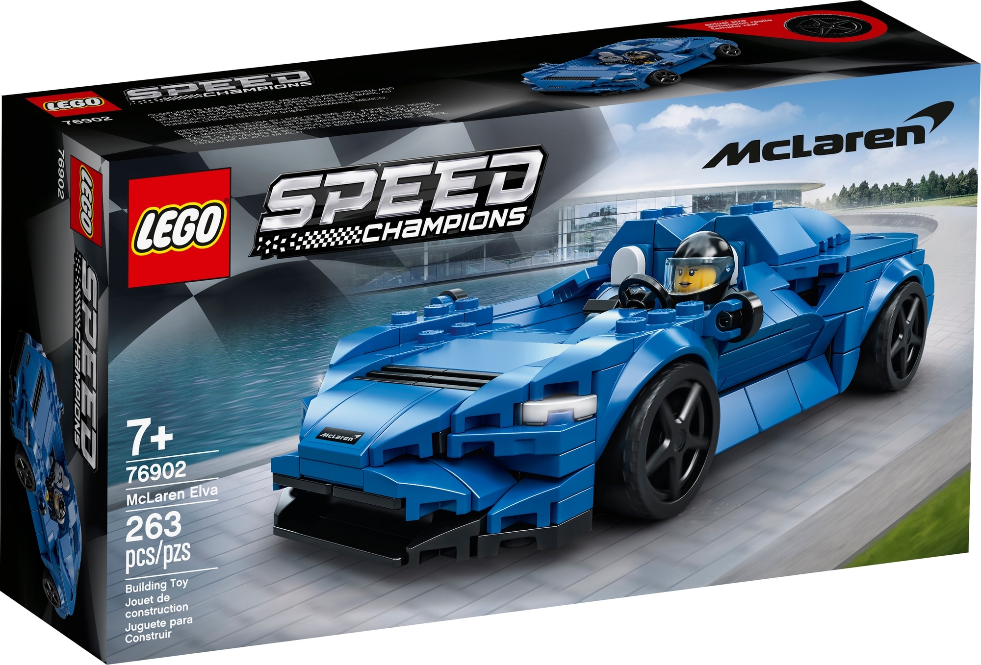LEGO Speed ​​Champions 76902 Mclaren Elva 2