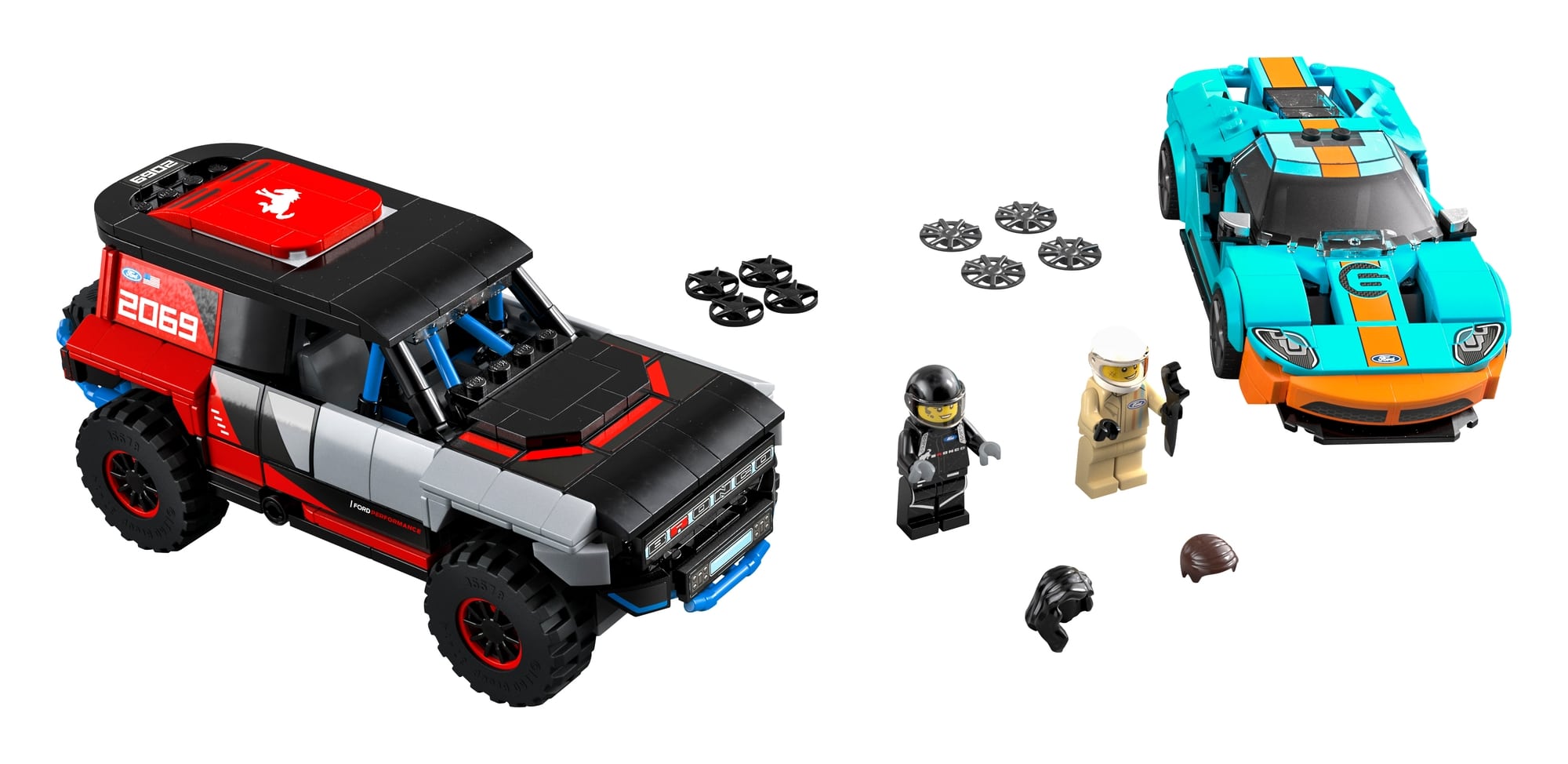 LEGO Speed ​​Champions 76905 Ford Gt Heritage Edition and Bronco R 1