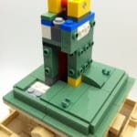 LEGO 21042 Statue Of Liberty Bauabschnitt 4 Detail Befestigung