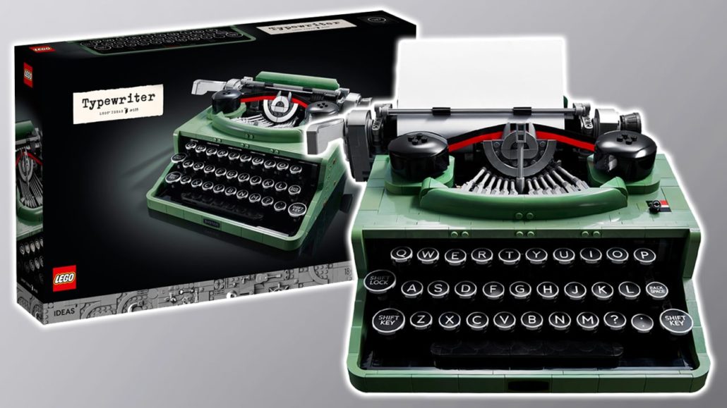 LEGO Ideas 21327 Schreibmaschine Titel 3 LEGO Ideas 21327 Schreibmaschine Titel 3