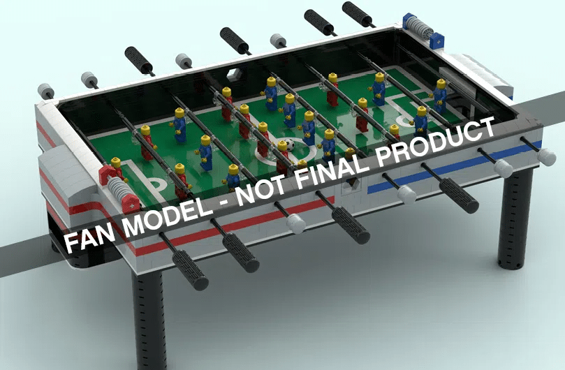 LEGO Ideas Foosball Table Kicker Fan