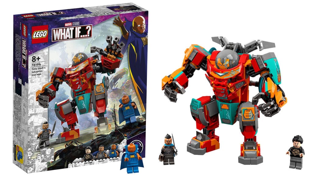 LEGO Marvel What If 76194 Tony Starks Sakaarian Iron Man