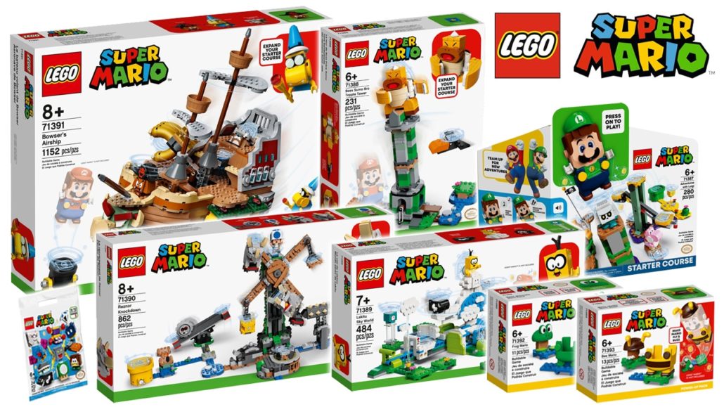 Lego mario 2021 online summer sets