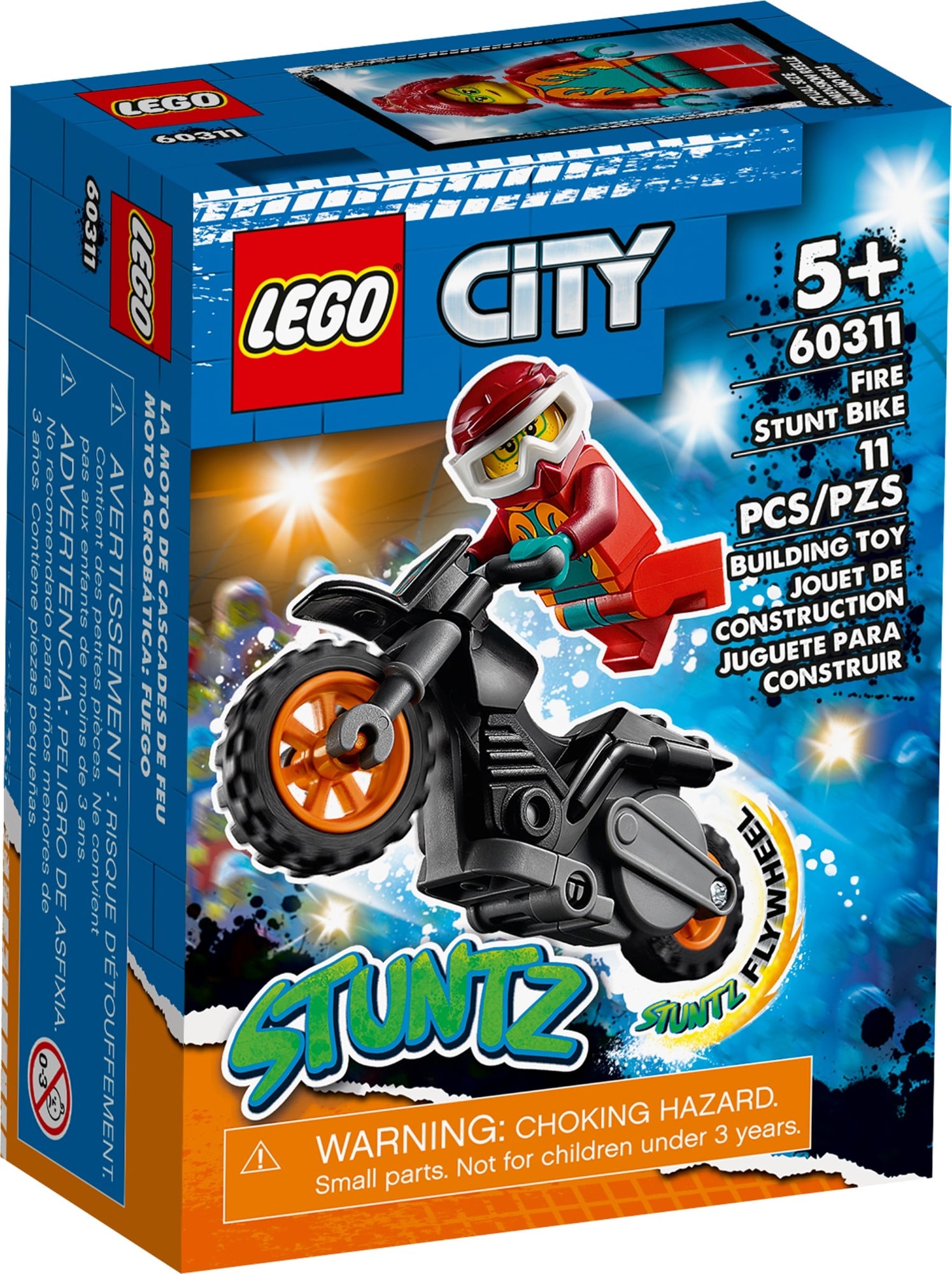 LEGO City 60311 Feuer Stuntbike 2