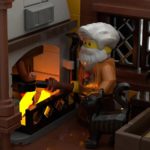 LEGO Ideas Johns Medieal Watermil (9)