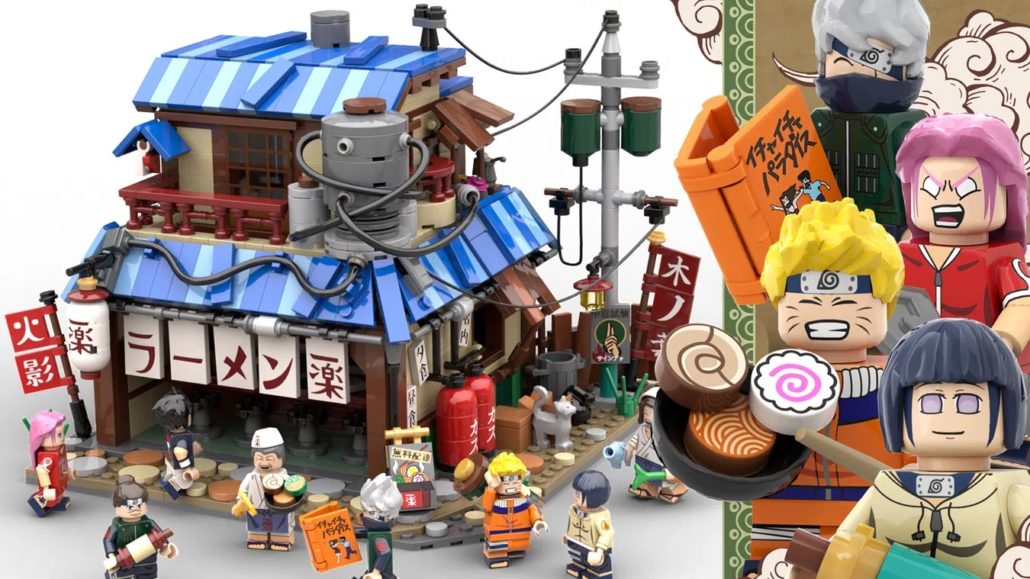 LEGO Ideas Naruto Ramen Shop Anniversary (1) LEGO Ideas Naruto Ramen Shop Anniversary (1)