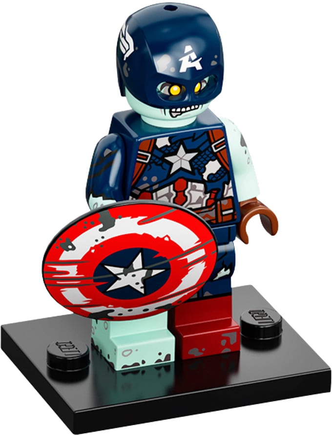 O desenhista lego minifigures 71031 marvel studios estatuetas detalhes do  modelo original para o presente da