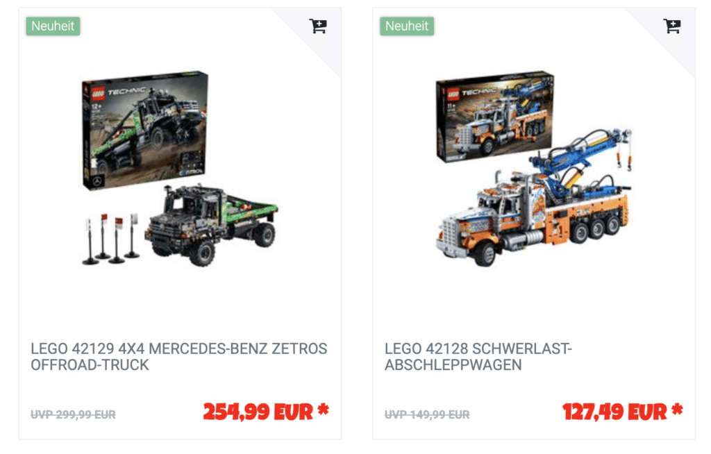 LEGO Technic Aktion Jb Spielwaren