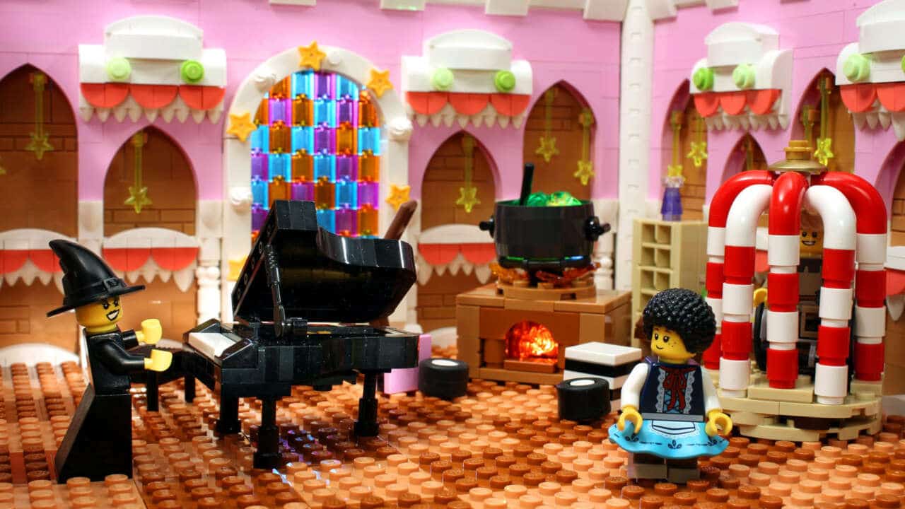 LEGO Haensel Und Gretel Lebkuchen Haus Innen