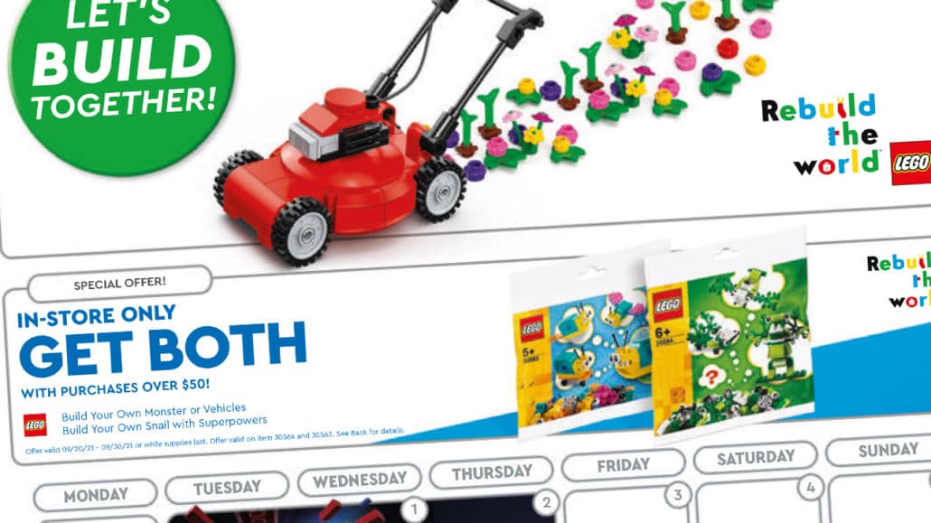 LEGO Store Flyer September 2021 LEGO Store Flyer September 2021
