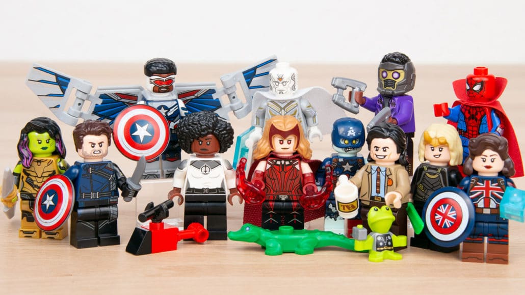 71031 Marvel Minifiguren Serie Titelbild 71031 Marvel Minifiguren Serie Titelbild