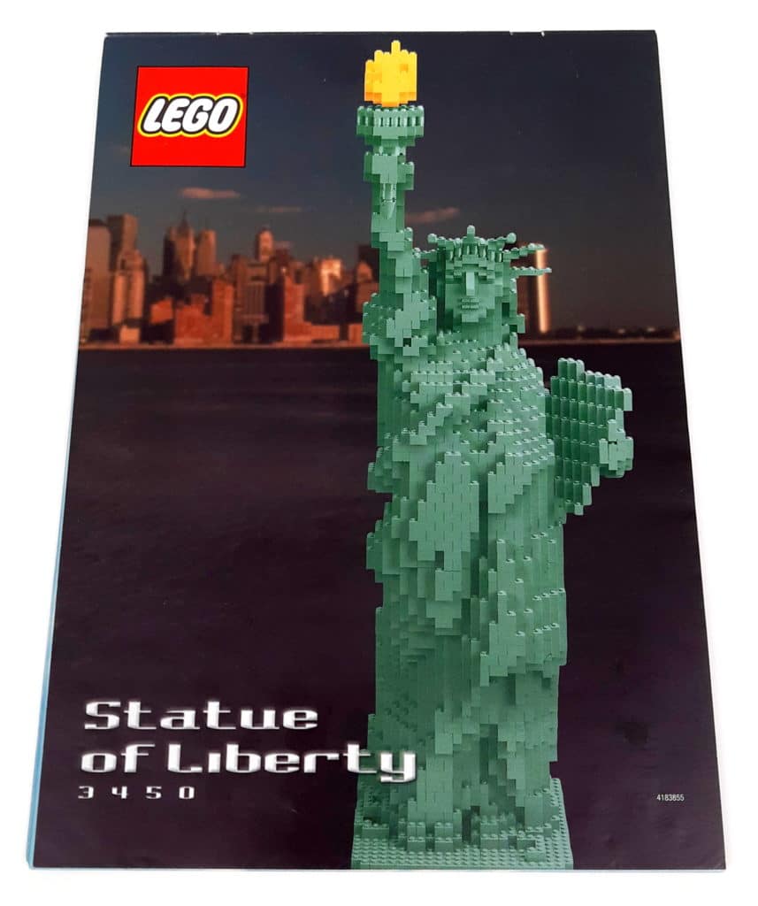 LEGO 3450 Statue Of Liberty Anleitung 1