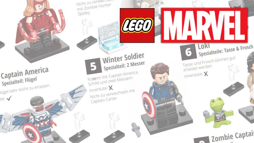 LEGO 71031 Marvel Feel Guide Titel