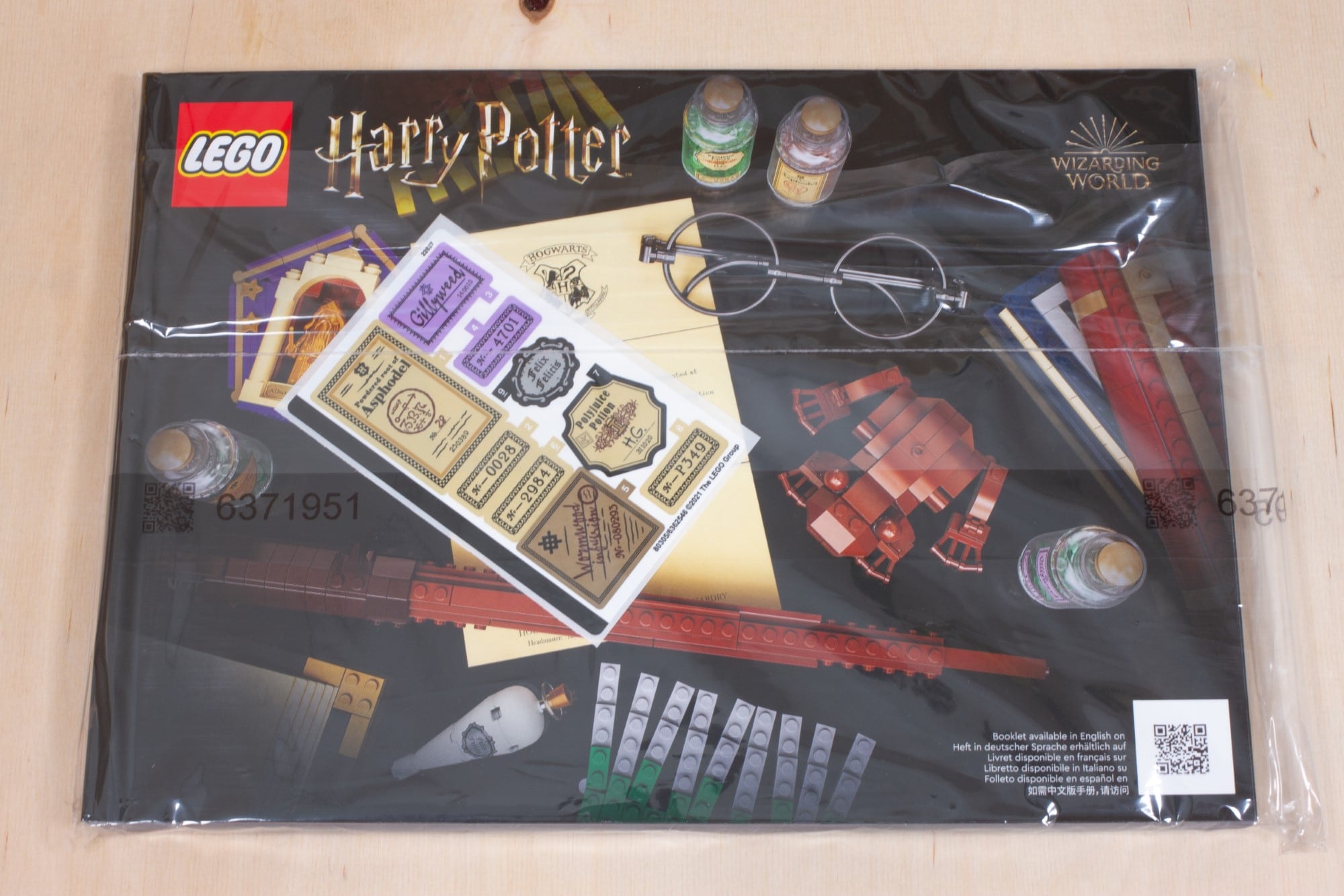 LEGO 76391 Hogwarts Icons Review Unboxing 2 Anleitung