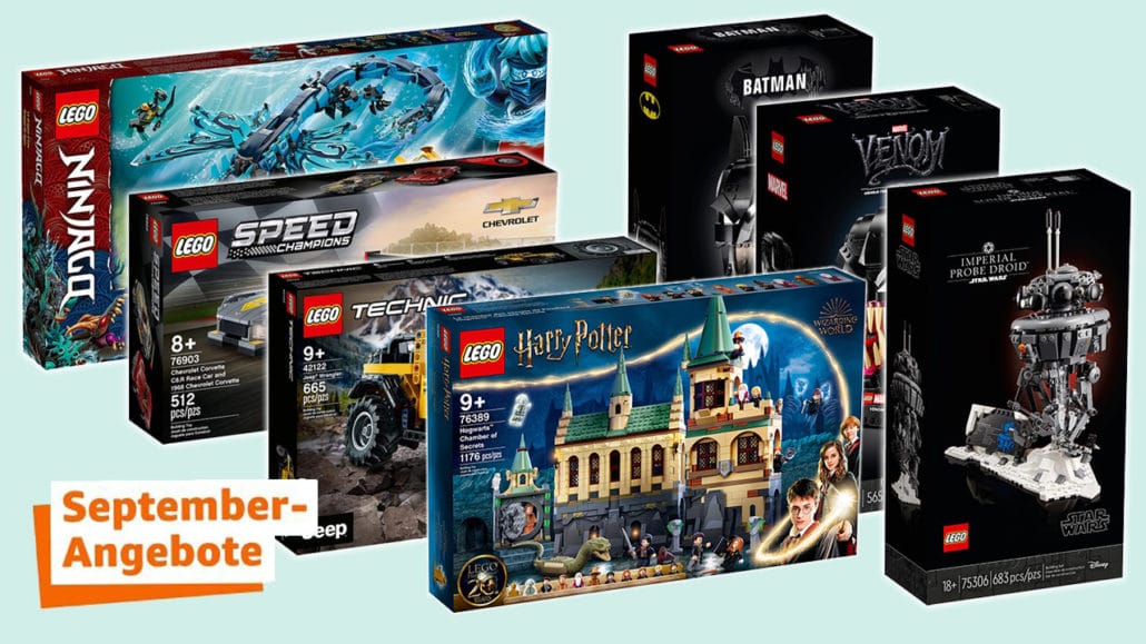 LEGO Amazon September Angebote Update