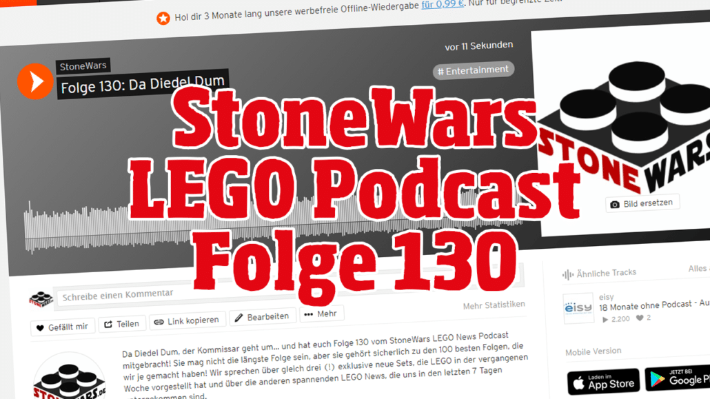 Stonewars LEGO Podcast Folge 130