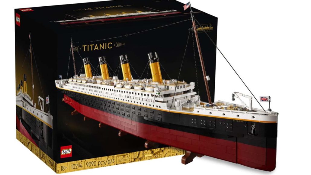 LEGO 10294 Titanic Titelbild LEGO 10294 Titanic Titelbild