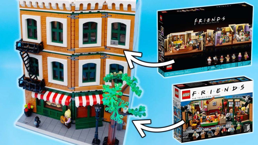 LEGO Friends 10292 serie TV The Apartments appartements