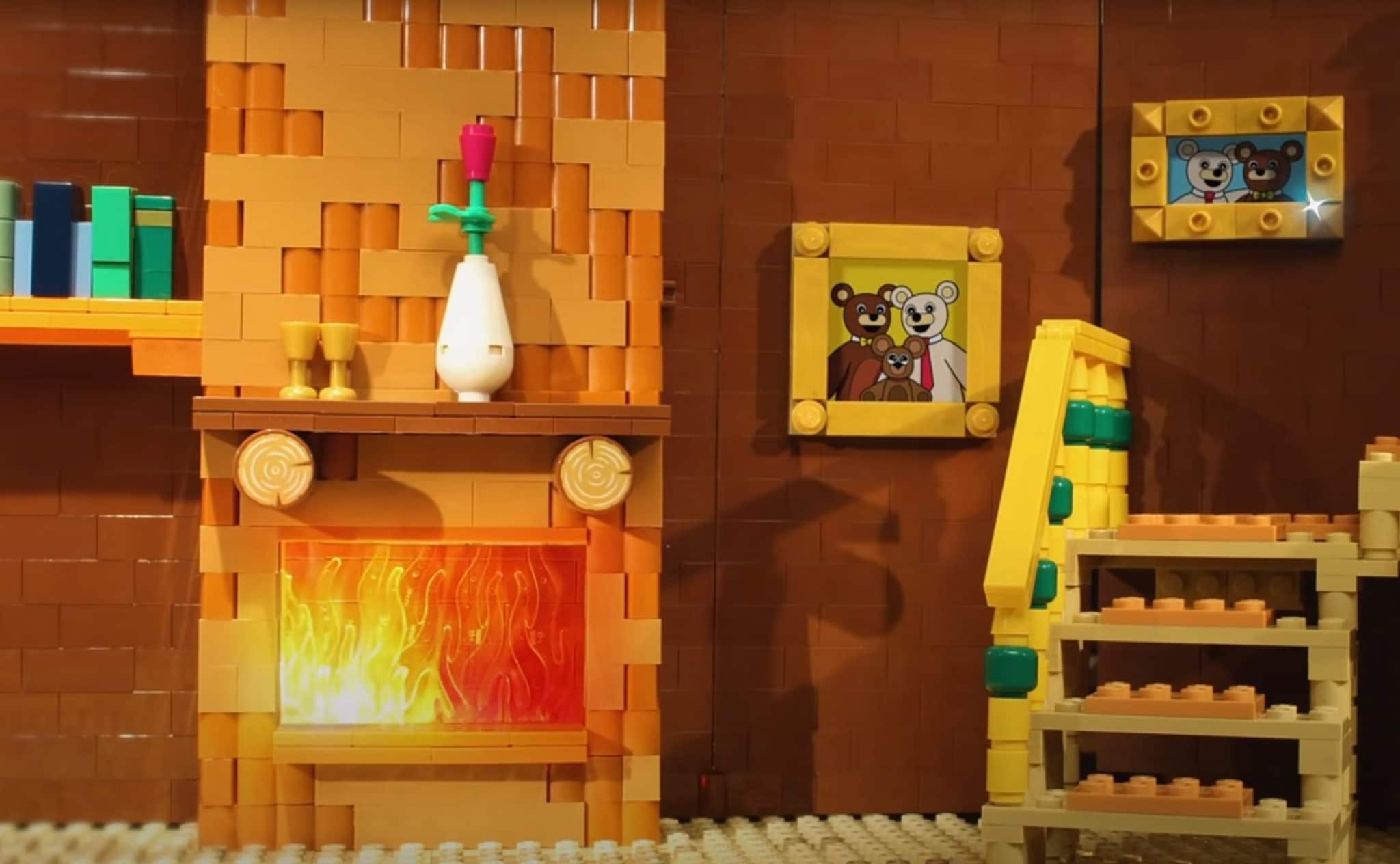 LEGO Goldilocks Bären Haus 09