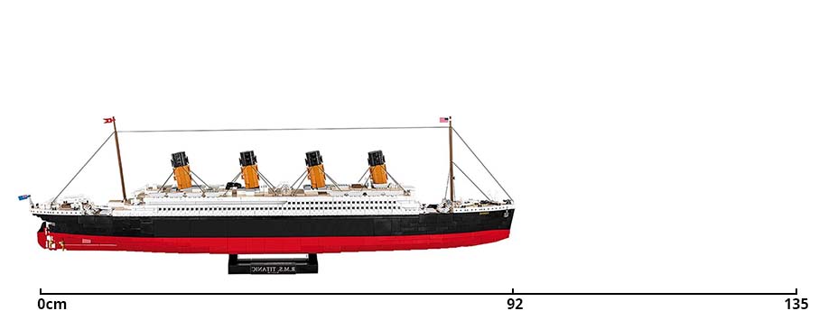 LEGO Titanic Cobi Titanic Vergleich 02 LEGO Titanic Cobi Titanic Vergleich 02