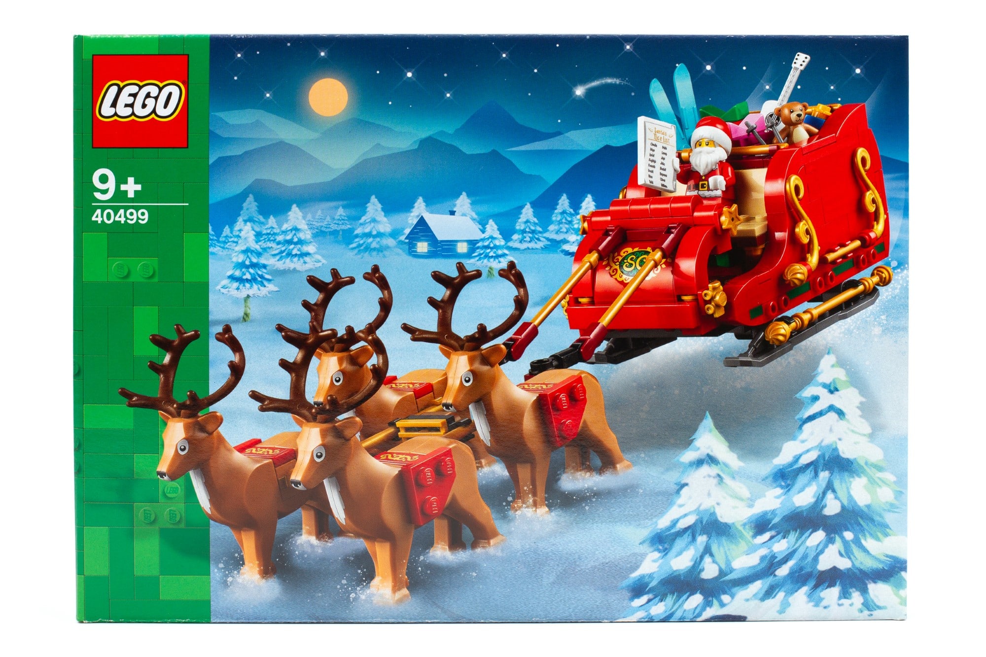 Review LEGO 40499 Schlitten Des Weihnachtsmanns 1