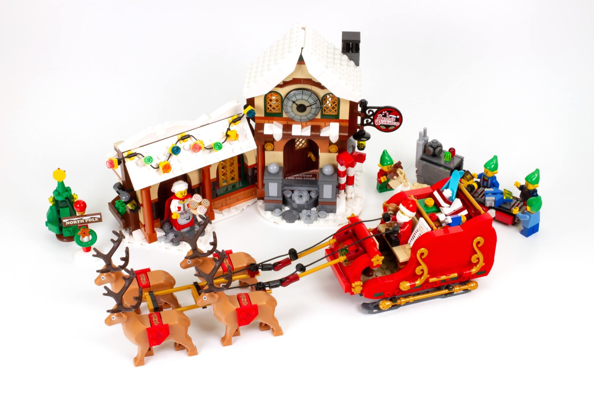 Review LEGO 40499 Schlitten Des Weihnachtsmanns Slider 2