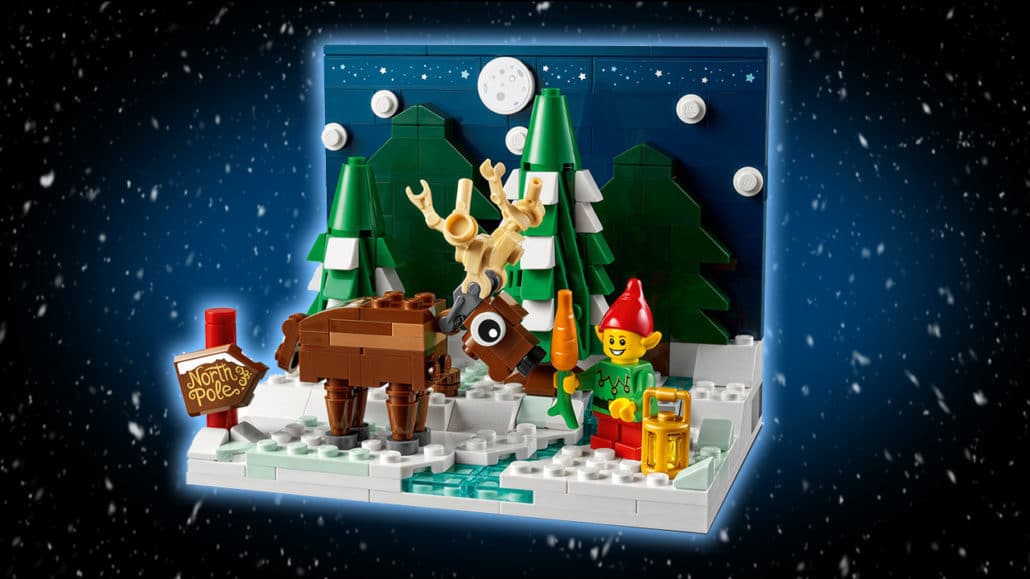 LEGO 40484 Santas Frontyard Gwp