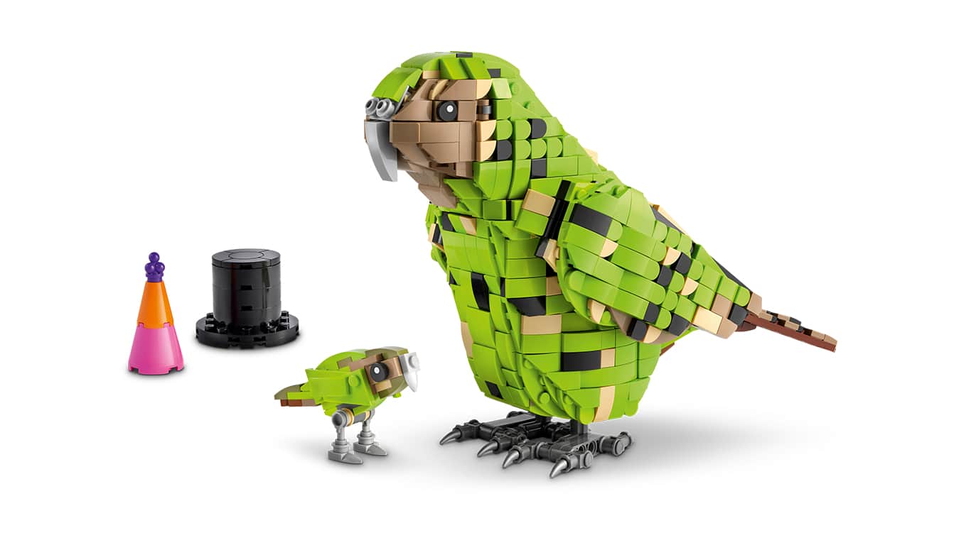 LEGO Bricklink 910017 Kakapo Detail 1