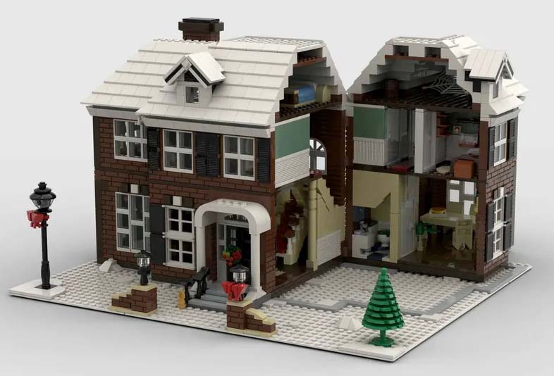 LEGO Ideas 21330 Kevin Allein Zu Haus (27)