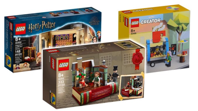 LEGO Onlineshop 3 Gratisbeigaben November 2021