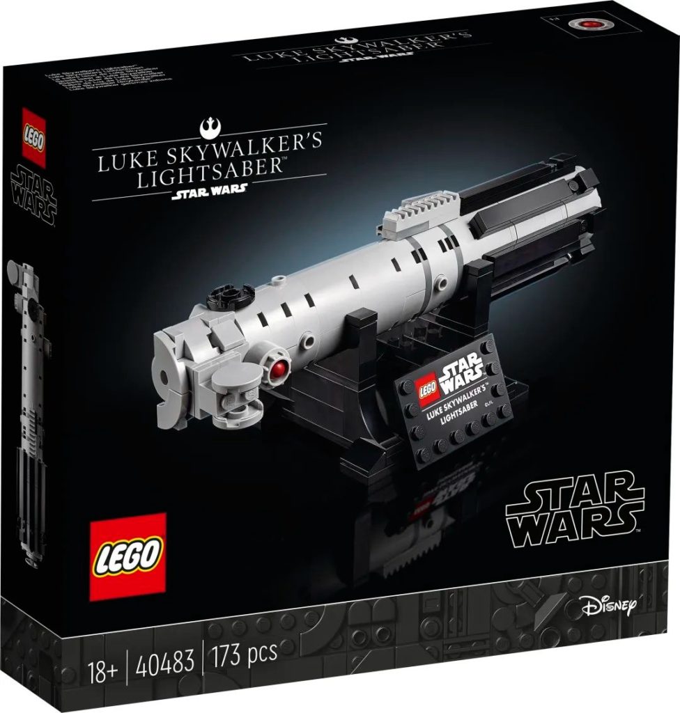 LEGO Star Wars 40483 Luke Skywalkers Lichtschwert Box